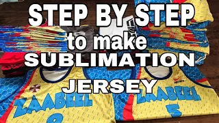 STEP BY STEP HOW TO MAKE BASKETBALL SUBLIMATION JERSEY