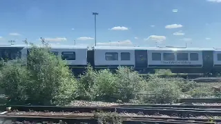 SWR class 444 10 Coach train going through Eastleigh