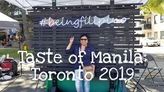 Taste of Manila: Toronto2019