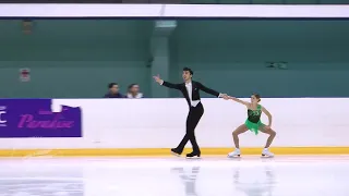 Анастасия Мишина & Владислав Мирзоев СДЮШОР ПП 1 Место 20151103 Ice Cup SPbIII