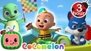 Balloon Boat Race + More | Cocomelon - Nursery Rhymes | Fun Cartoons For Kids | Moonbug Kids