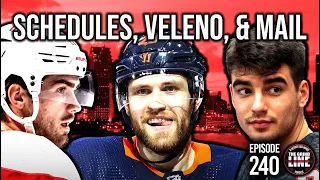 Episode 240 - The NHL National Broadcast Numbers, Joe Veleno, & A Detroit Red Wings Mail Bag