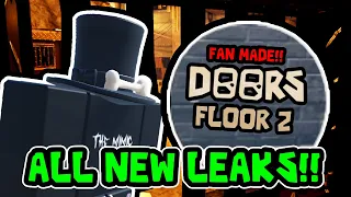 Roblox DOORS Floor 2 *ALL NEW* Fan Made LEAKS!! (Everything Explained + Sneak Peaks)