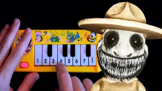 ZOONOMALY Theme (how to play on a 1$ piano)