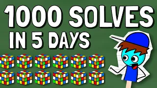 Doing 1000 SOLVES in 5 DAYS to get SUB-20!