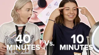 Long Vs. Short Makeup Routines