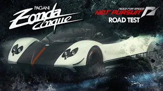 Pagani Zonda Cinque Roadster - Speed Test Gameplay - NFS Hot Pursuit