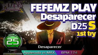 [Pump it up XX] Desaparecer D25 S FEFEMZ Play