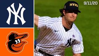 New York Yankees Vs. Baltimore Orioles | Game Highlights | 9/11/20