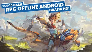 10 Game RPG OFFLINE Android Grafik HD