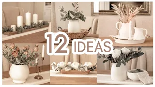 ⭐12 IDEAS PARA DECORAR TU MESA DE COMEDOR + DECORACIÓN ELEGANTE Y ECONÓMICA CASA PEQUEÑA