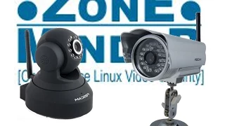 Zoneminder install easy fast like a man! tutorial with foscam ip cameras free