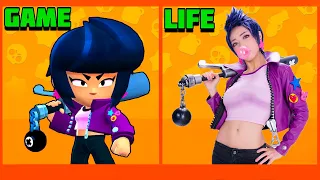 Brawl stars characters in real life | GAME VS LIFE BRAWLERS