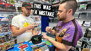 Game Store owner had INSTANT REGRET