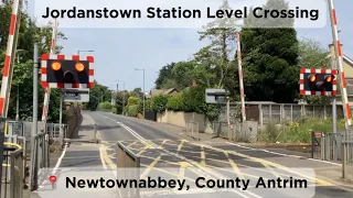 Jordanstown Station Level Crossing, County Antrim