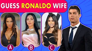 ⚽️ Guess the Soccer Player by Their Love's Photo & Tune! 🎵 | Ronaldo & Messi Host