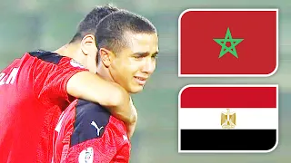 ملخص مباراة المغرب ومصر | ربع نهائي كأس العرب تحت 17