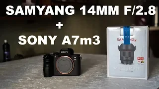 Обзор полнокадрового SAMYANG 14MM F/2.8 на SONY E A7MIII