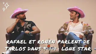 Rafael et Ronen parlent de Tarlos dans 9-1-1 : Lone Star