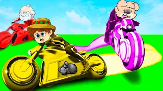 ¡IMPOSIBLE SOBREVIVIR a las MOTOCICLETAS LASER! 🏍️😂 GTA 5 con SILVIO, PANCRACIO y PERMON