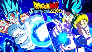 NEW BLUE GOGETA & VEGITO! FINAL VS FULL FORCE KAMEHAMEHA - Dragon Ball Sparking Zero