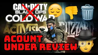 Call of Duty Black Ops Cold War Account Under Review For No Reason