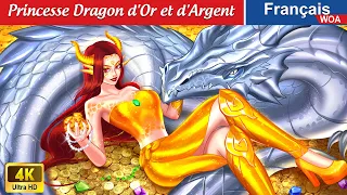 Princesse Dragon d'Or et d'Argent 👸🐲 Contes De Fées 🌛 Fairy Tales | WOA - French Fairy Tales