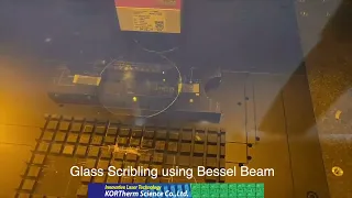 KOS Glass Scribing using Bessel Beam and IFOV Marking