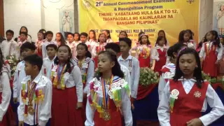 Pwede ng Mangarap by Accelerated Christian International School Honor Pupils
