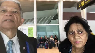 IMG 6202  Aruna & Hari Sharma at Bilbao Airport to Priority Pass VIP lounge, May 19, 2024