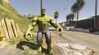 HOW TO INSTALL Hulk (Avengers & Age Of Ultron) Mod GTA V (HULK POWERS)