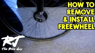 How To Remove/Install A Freewheel On A Bike Wheel