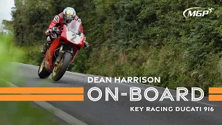 DEAN ON THE DUKE!! - Dean Harrison Ducati 916 On-Board | Manx Grand Prix 2023