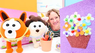 Nicoles Spielzeug Kindergarten. Mamas Geburtstag. Lehrreiches Video für Kinder