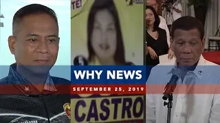 UNTV: Why News (September 25, 2019)