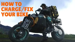 Death Stranding - How to fix and charge your bike and other vehicles