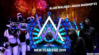 Alan Walker - Mega Mashup V3 (Play, Faded, Lily, Ignite & More) "New Year End 2019" •Walker 42231•
