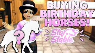 Buying Horses For My Birthday! - Star Stable 🐴🎁🎂🙌