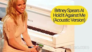 Britney Spears AI - Hold It Against Me (Acoustic Version)