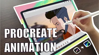 How I Create 2D Animation Using iPad || Procreate Animation