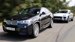 BMW X4 vs Porsche Macan: sports SUV showdown