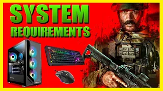 System requirements for Call of duty Modern Warfare 3 (pc, xbox, playstation)