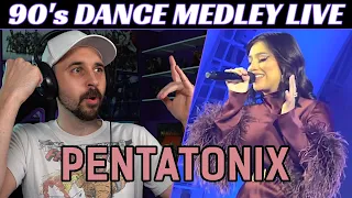 PENTATONIX REACTION - 90's Dance Medley Live at Hollywood Bowl 2022