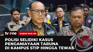 Penganiayaan Fatal di Kampus STIP, Polisi Periksa TKP & Rekaman CCTV | Kabar Hari Ini tvOne