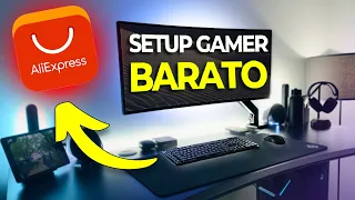 Setup Gamer Barato Completo 2022 MINIMALISTA pra Jogos, Programador, Streamer - GASTANDO POUCO