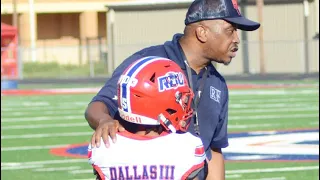 INTENSE FOOTBALL GAME  RDU 8U ATL GA  vs Louisville panthers 8u