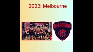 Predicting the next 10 AFL premiers