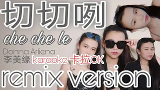 KARAOKE FEMALE REMIX 切切咧 CHE CHE LE REMIX VERSION  INSTRUMENTAL 卡拉OK