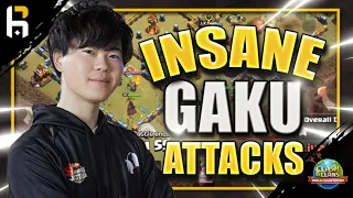 GAKU The best PLAYER in Clash of Clans history? SIX INSANE attacks for World title