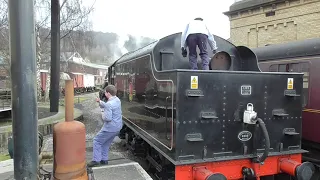 45212 at Keighley, at 4:07pm on Sunday 5th March 2023. Please subscribe to my channel.